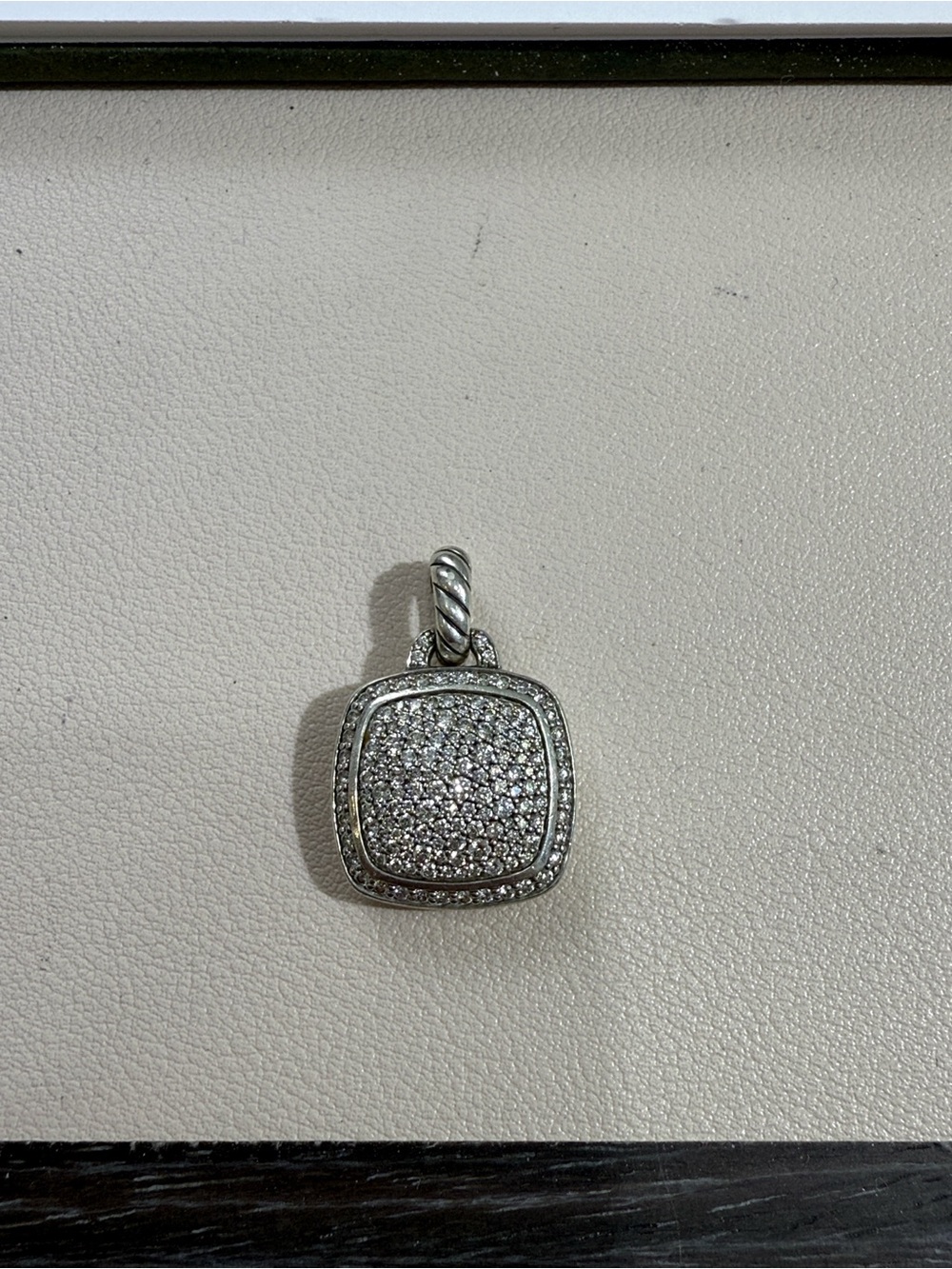 David yurman sterling silver with diamonds Pendant